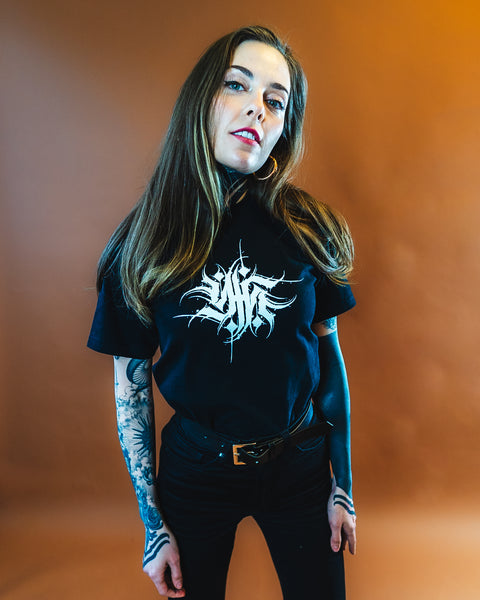 Younghearted Ambigram 2.0 Shirt BLK/WTE