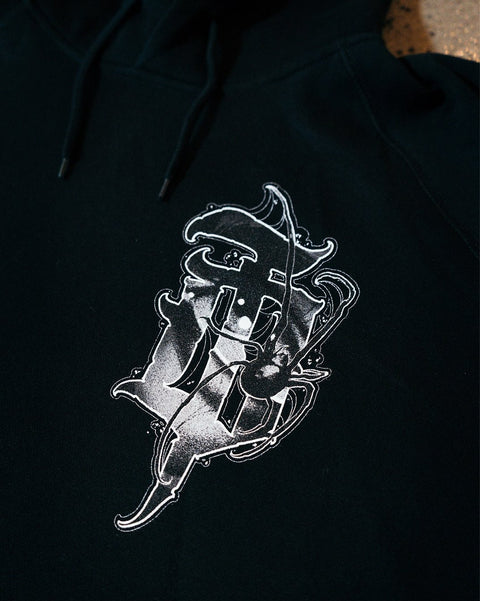 Hoodie "HAMMERSCHLAG" by Danne Tatowierer - Younghearted.Clothing @younghearted.cl