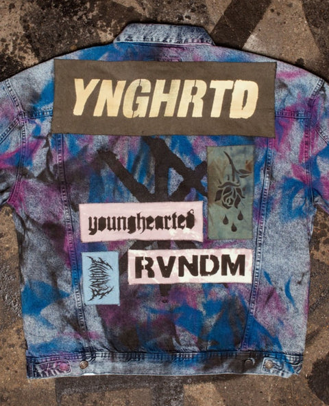 #0005 JACKET UNIQUE COLLAB PEACE RVNDM & YOUNGHEARTED